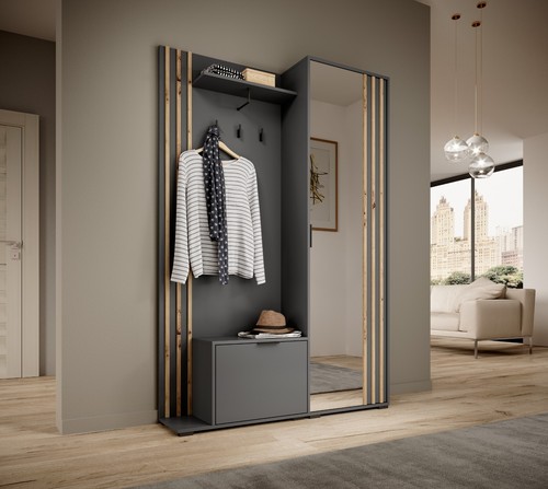 Coat rack entrance cabinet - rack,