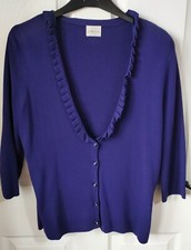 Eastex Purple Cardigan With