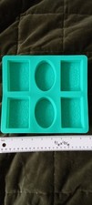 High Quality 6 bar decorative Silicone Soap Mould