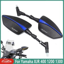 Motorcycle Left Right Side Rear View Rearview Mirrors For Yamaha XJR 1200 1300