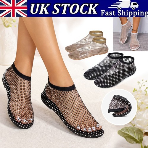 Soft mesh flats for women - flats,