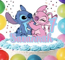 Stitch angel Cake Topper