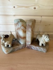 Art deco Dog Terrier Bookends