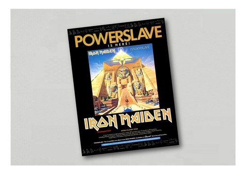 Sticker powerslave advert - sticker,