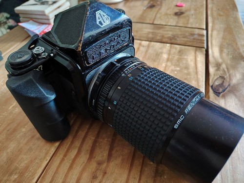 Pentax 6x7 mlu 200 lens - pentax,