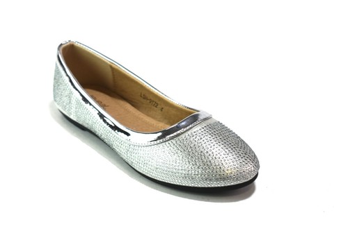 Girls silver shoes - girls, children