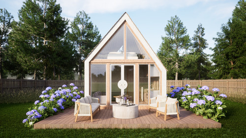 Modern american style tiny - american,