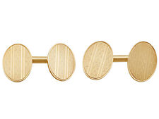 Cufflinks in 9Carat Yellow Gold Vintage Circa 1960