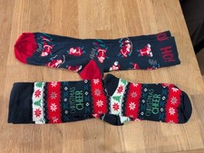 Mens Christmas Socks 2 Pairs