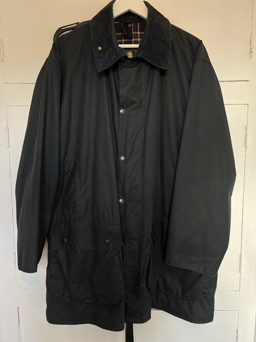 Barbour border waxed jacket - border,