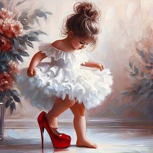 Ballerina cross - ballerina, ballet