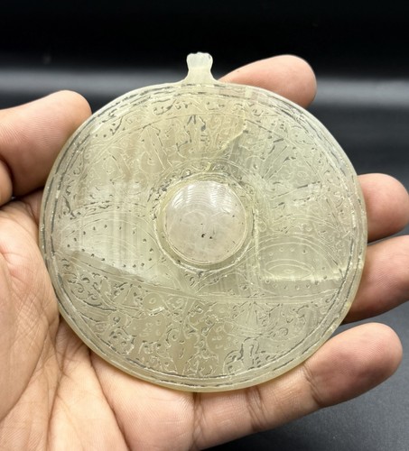 Islamic jade pendant - jade,