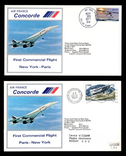 Concorde air france 1977 - -,