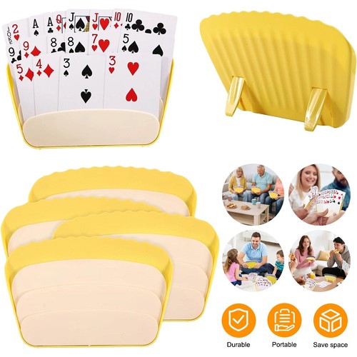 Playing card stands - 4,