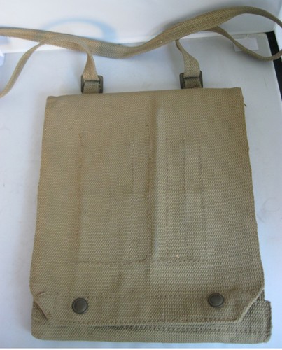 Vintage military canvas map