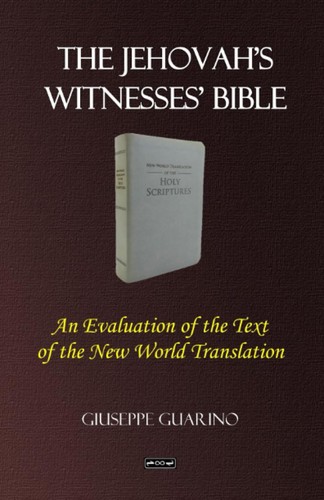 The jehovah witnesses bible - the, jehovah's