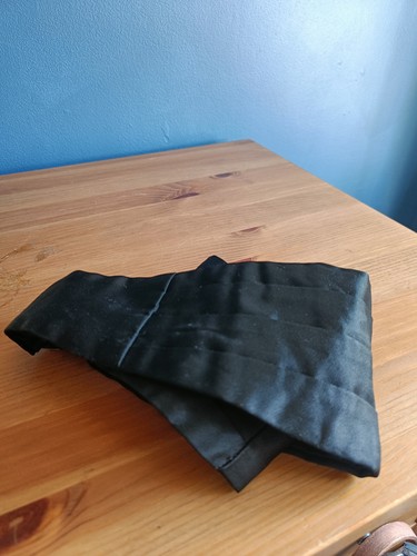 Akco men black cummerbund - akco,