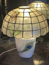 1950s Capiz Shell Brass