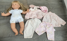 Corolle Baby Soft Bean Filled Doll With Clothing & Hair Brush