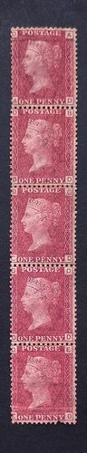Queen victoria penny red - victoria, vert