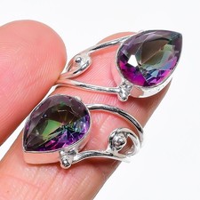 Mystic topaz handmade 925 - mystic,
