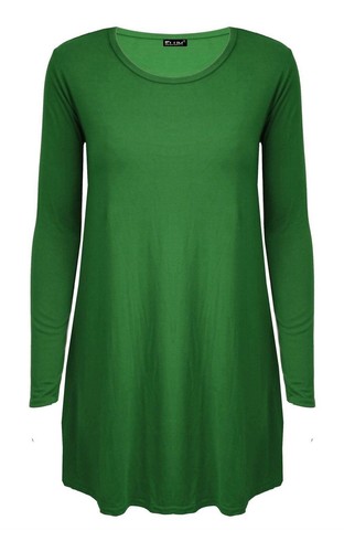 Women ladies long - long, sleeve