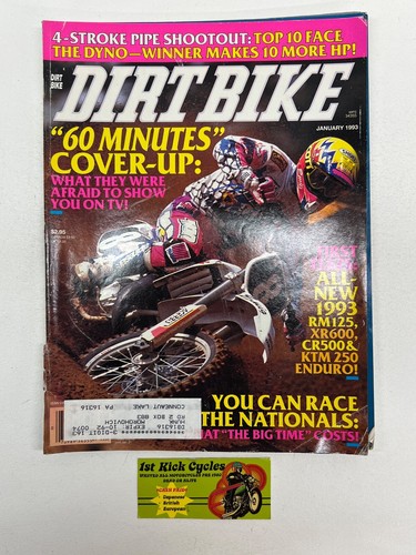 Dirt bike magazine january - bike,