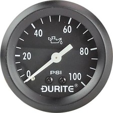 Mechanical oil pressure gauge - oil,