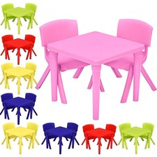 Kids chairs table toddler set - table,