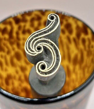 Antique Bookbinding Finishing tool Decorative Gilding Vintage Tools Design 3