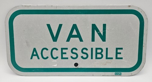 Vintage van accessible - vintage, metal