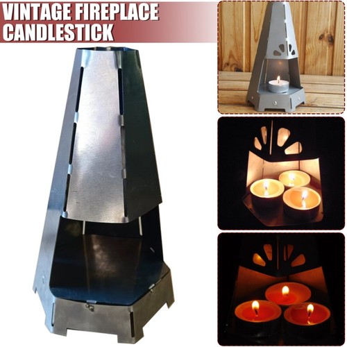 Tea light oven double walled - light,
