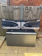 Mercedes Clk W208 Door Cards Pair L&R Blue & Grey…. Complete  98-2003..