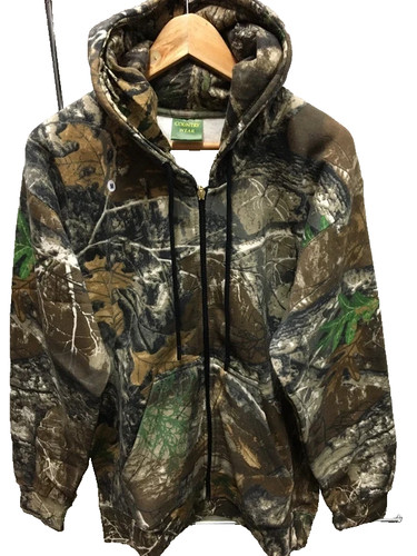 Men zip hoodie - , woodland