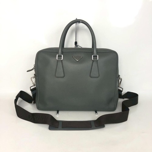 Prada saffiano briefcase - prada,