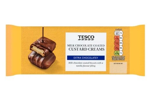 Tesco milk chocolate coated - milk,