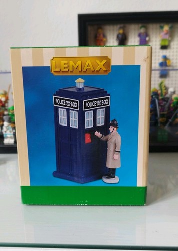 Lemax police call box - call,
