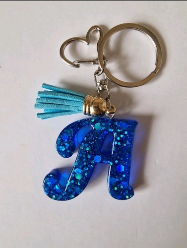 Handmade resin initial - handmade,
