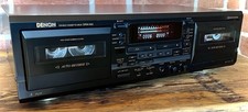 Denon DRW-695  Double Auto Reverse Cassette Tape Deck, Pro Refurb, Guarantee