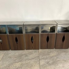 REM 5 x styling unit wall mounted for salon/barber rustic look hairdryer holder