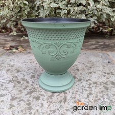 Plastic round urn - urn, plant