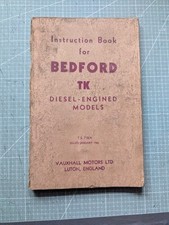 1966 Bedford TK (Diesel Engined Models) Instruction Book