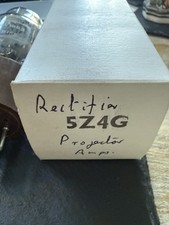 CV1863 / 5Z4G Rectifier Valve Tube – Tested – Vintage Projector Amp – KB/FE – UK