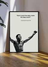 Muhammad ali quote wall - art, |