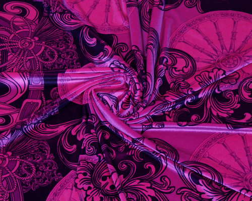 Velvet velour vintage - vintage, stretchy