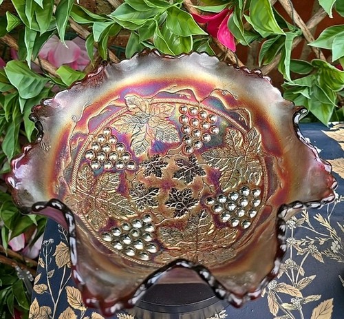 Fenton amethyst carnival glass - fenton,