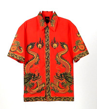 Dragon Mens Short Sleeve Shirt