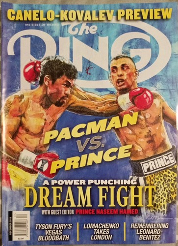 The ring magazine december - ring,