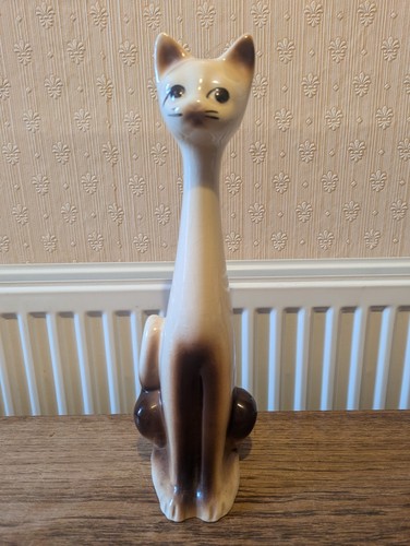 Vintage tall long neck siamese - neck,