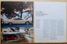1963 2 page magazine ad for